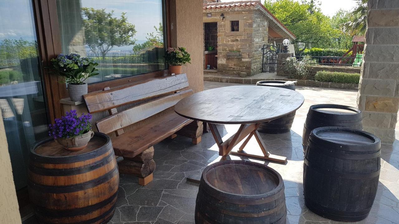 Apartma Panorama Marezige Exterior foto